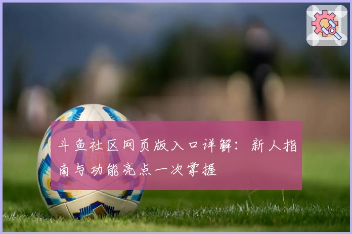 斗鱼社区网页版入口详解：新人指南与功能亮点一次掌握